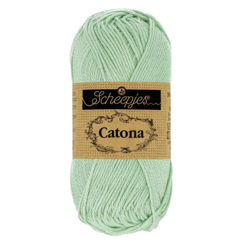 Włóczka Scheepjes Catona 402 / 25 g - srebrna zieleń