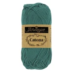 Włóczka Scheepjes Catona 391 / 25 g - głęboka morska zieleń