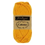 Włóczka Scheepjes Catona 249 / 25 g - szafran