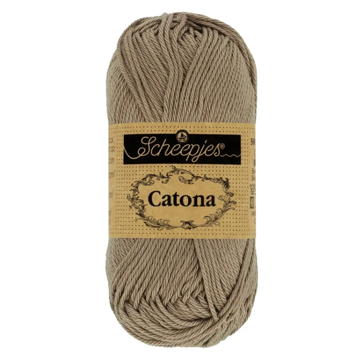 Włóczka Scheepjes Catona 254 / 50 g - skała księżycowa