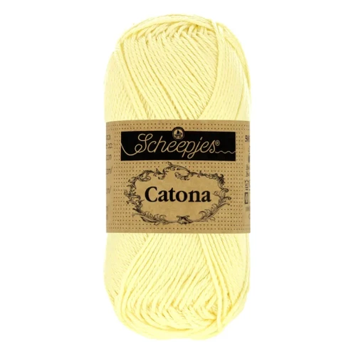 Włóczka Scheepjes Catona 101 / 25 g - blask świecy
