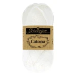 Włóczka Scheepjes Catona 106 / 25 g - śnieżna biel