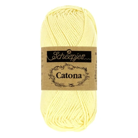 Włóczka Scheepjes Catona 101 / 10 g - blask świecy