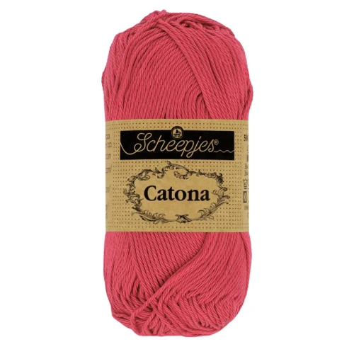 Włóczka Scheepjes Catona 258 / 10 g - drzewo różane