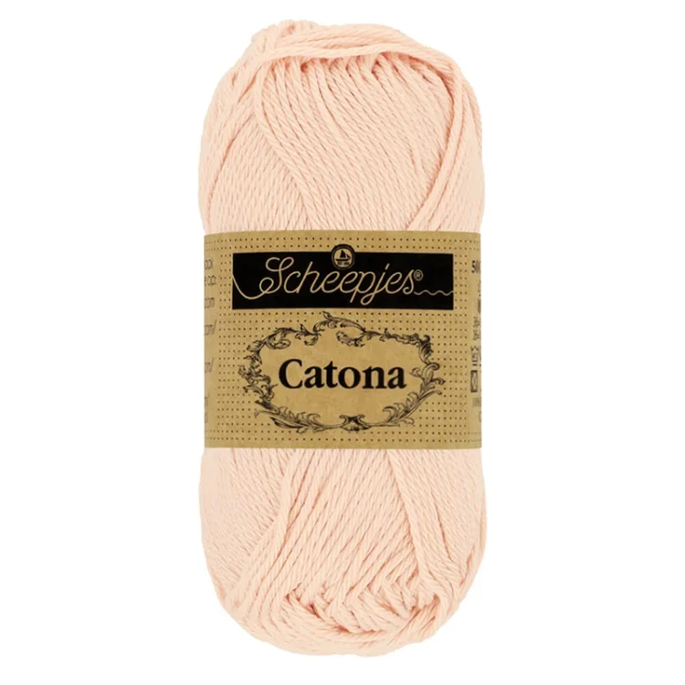 Włóczka Scheepjes Catona 263 / 10 g - płatek brzoskwini