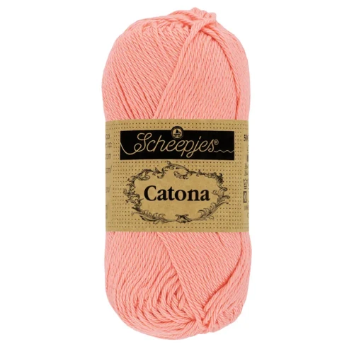 Włóczka Scheepjes Catona 264 / 10 g - jasny koral
