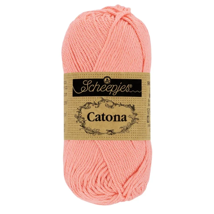 Włóczka Scheepjes Catona 264 / 10 g - jasny koral