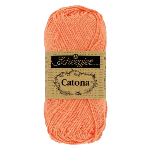 Włóczka Scheepjes Catona 410 / 10 g - koral