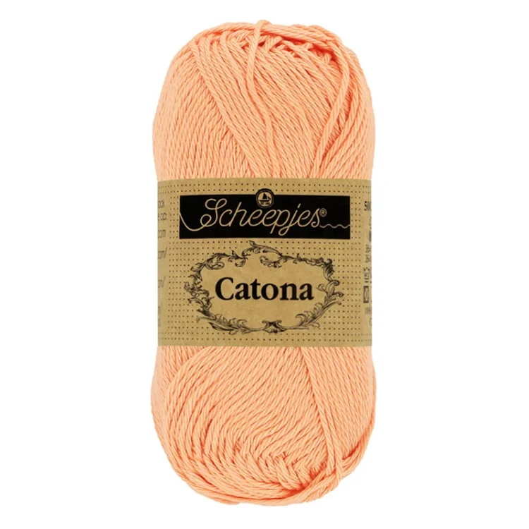 Włóczka Scheepjes Catona 414 / 10 g - łosoś