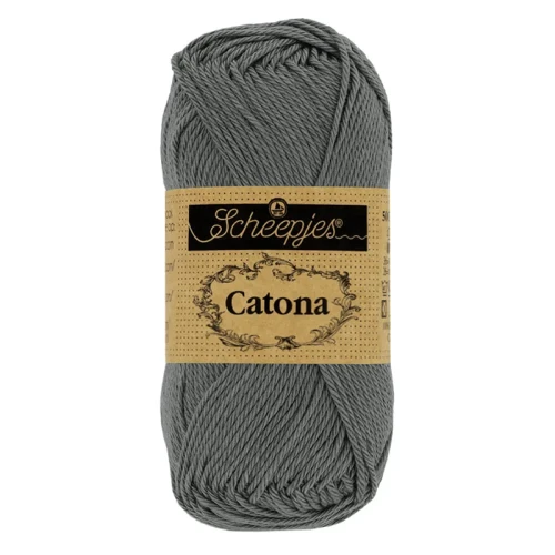 Włóczka Scheepjes Catona 501 / 10 g - antracyt