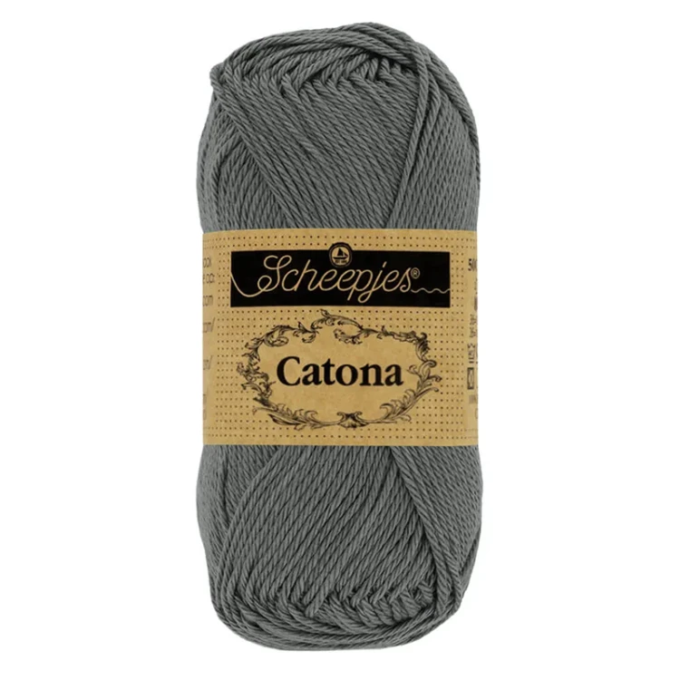 Włóczka Scheepjes Catona 501 / 10 g - antracyt