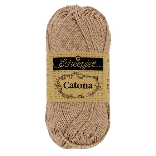 Włóczka Scheepjes Catona 506 / 10 g - ciemny karmel