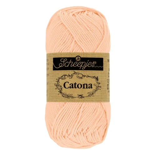 Włóczka Scheepjes Catona 523 / 10 g - zgaszona brzoskwinia