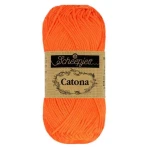 Włóczka Scheepjes Catona 603 / 10 g - intensywna pomarańcz