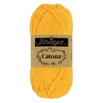Włóczka Scheepjes Catona 208 / 10 g - żółte złoto