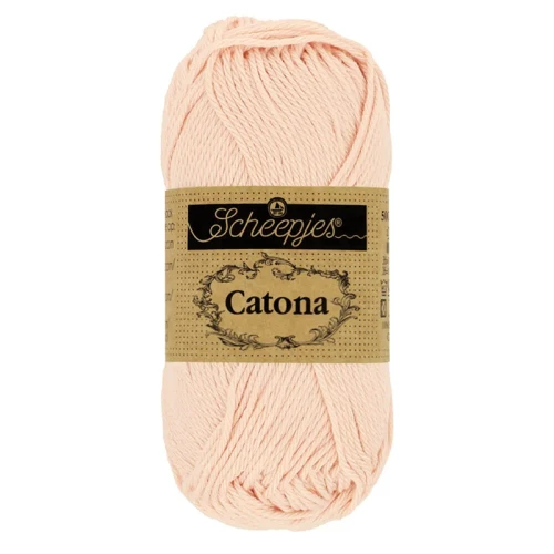 Włóczka Scheepjes Catona 263 / 50 g - płatek brzoskwini