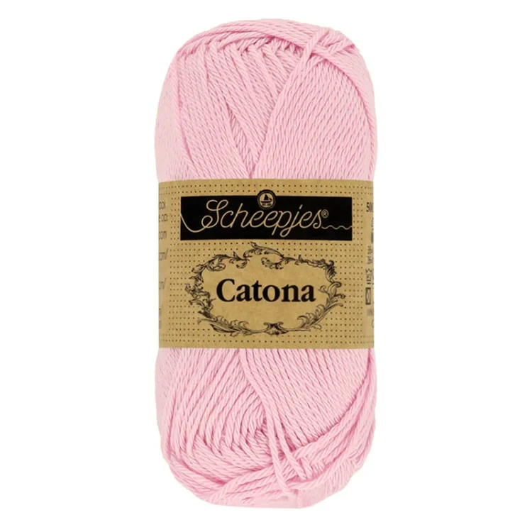 Włóczka Scheepjes Catona 246 / 50 g - chłodny róż