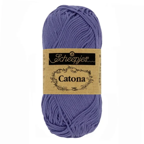Włóczka Scheepjes Catona 508 / 50 g - ciemny ametyst