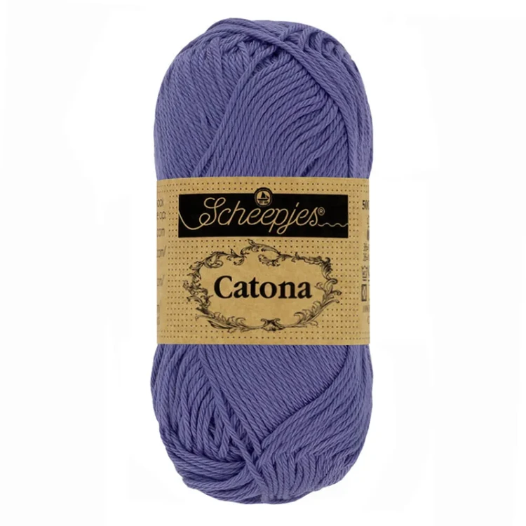 Włóczka Scheepjes Catona 508 / 50 g - ciemny ametyst