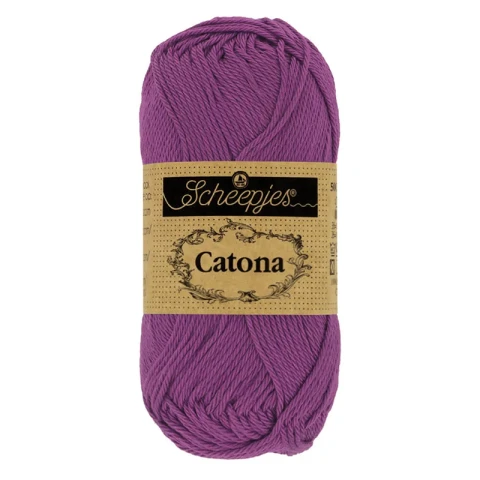 Włóczka Scheepjes Catona 282 / 50 g - ultrafioletowy
