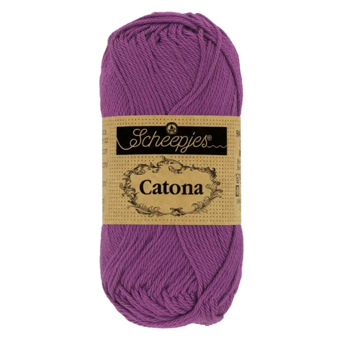 Włóczka Scheepjes Catona 282 / 50 g - ultrafioletowy