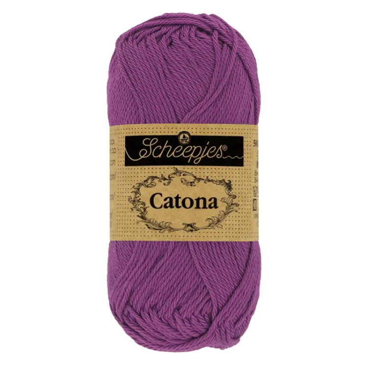 Włóczka Scheepjes Catona 282 / 50 g - ultrafioletowy