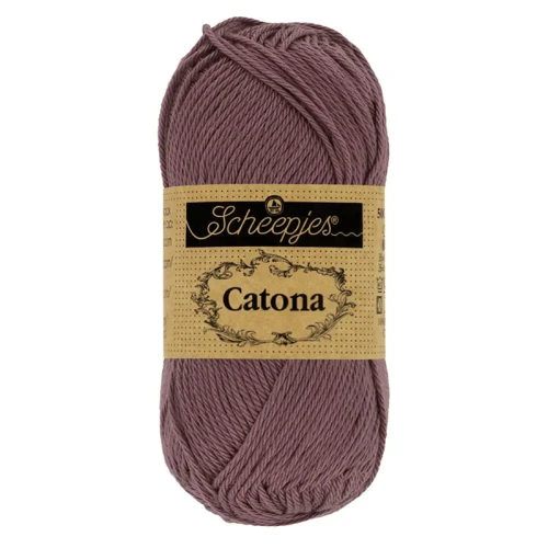 Włóczka Scheepjes Catona 526 / 50 g - wrzos