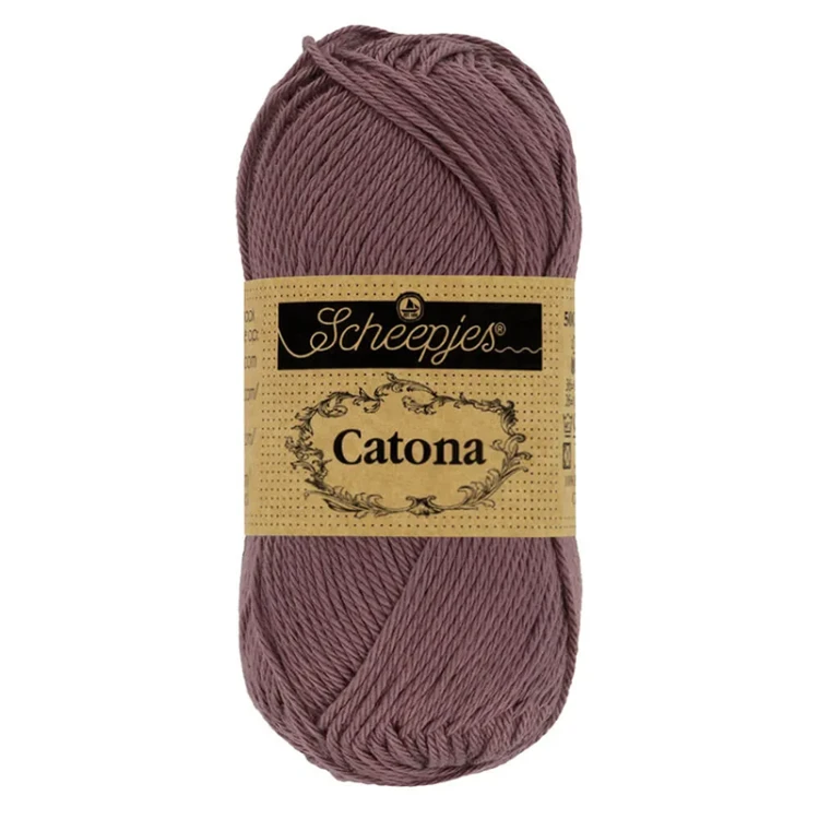 Włóczka Scheepjes Catona 526 / 50 g - wrzos