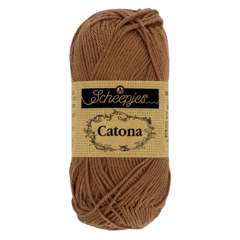 Włóczka Scheepjes Catona 157 / 50 g - piwo korzenne