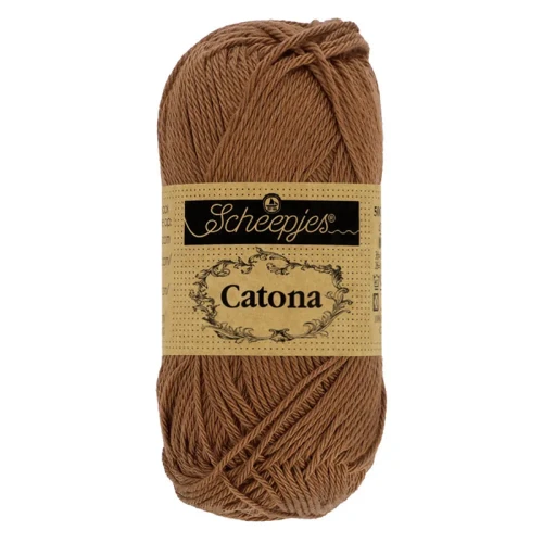 Włóczka Scheepjes Catona 157 / 50 g - piwo korzenne