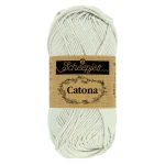 Włóczka Scheepjes Catona 172  / 50 g - jasny srebrny