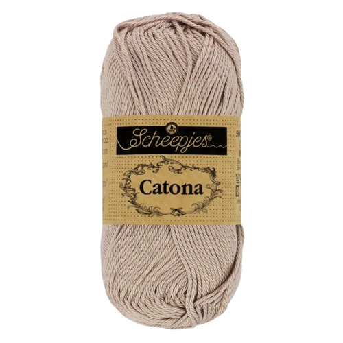 Włóczka Scheepjes Catona 406 / 50 g - łagodny beż