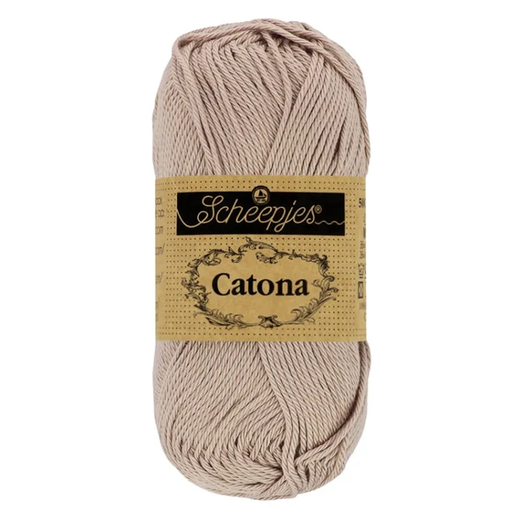 Włóczka Scheepjes Catona 406 / 50 g - łagodny beż