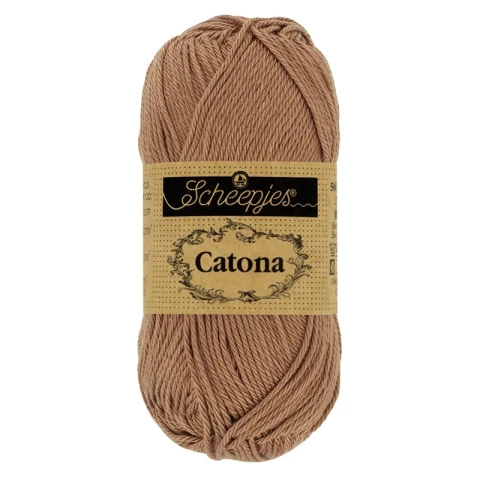 Włóczka Scheepjes Catona 503 / 50 g - orzech włoski