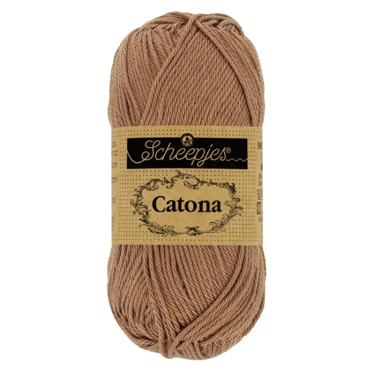 Włóczka Scheepjes Catona 503 / 50 g - orzech włoski