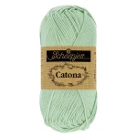 Włóczka Scheepjes Catona 402 / 50 g - srebrna zieleń