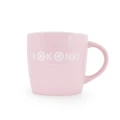 Kubek KOKONKI Accessories "Dziergam i to uwielbiam" / róż