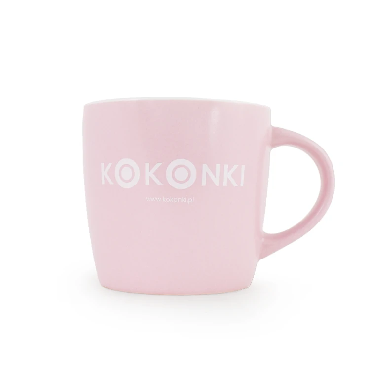 Kubek KOKONKI Accessories "Dziergam i to uwielbiam" / róż