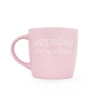 Kubek KOKONKI Accessories "Dziergam i to uwielbiam" / róż
