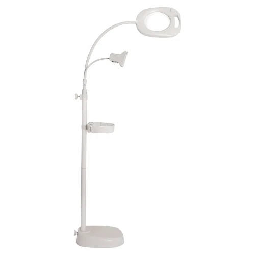 Lampa stojąca PURElite LED 4-in-1 ze szkłem powiększającym