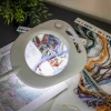 Lampa stojąca PURElite LED 4-in-1 ze szkłem powiększającym