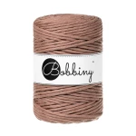 Sznurek skręcany bawełniany Bobbiny Macrame Cord / Mocha Mousse / 5mm / 100m
