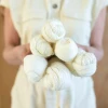 Włóczka / baza do farbowania Scheepjes Nakid Series Undyed Pure Wool Fingering / 400m / naturalny