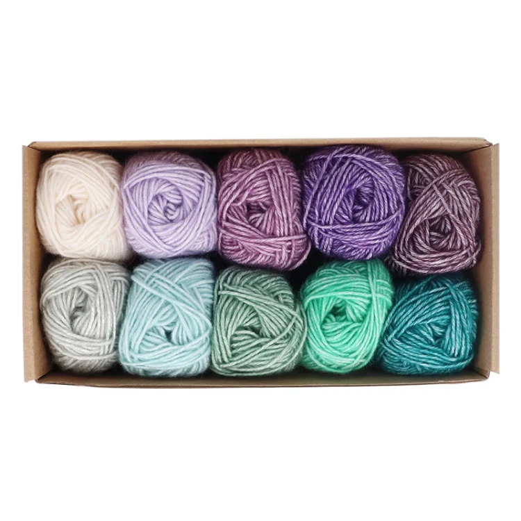 Zestaw włóczek Scheepjes Stone Washed / Chakras / 10 x 25 g / 24533
