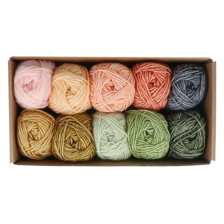 Zestaw włóczek Scheepjes Stone Washed / Intentions / 10 x 25 g / 24532
