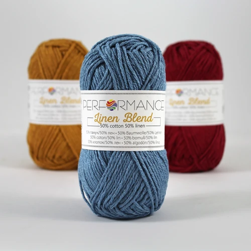 Włóczka Performance Linen Blend 90 / denim