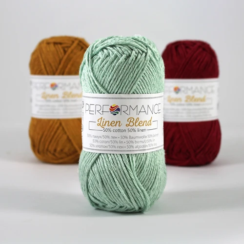 Włóczka Performance Linen Blend 2159 / pistacja