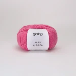 Włóczka Gabo Wool Baby Alpaca 1007 / candy róż
