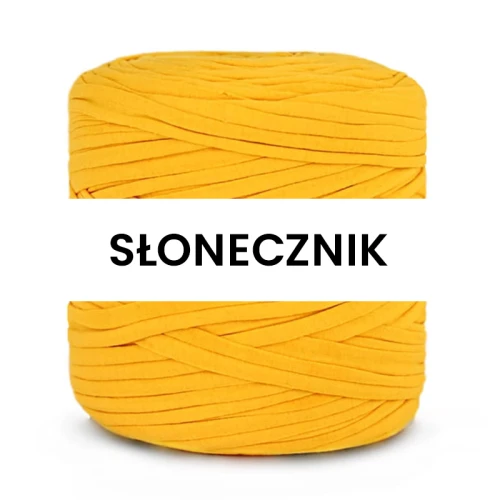 T-shirt Yarn Cotton Spaghetti / słonecznik