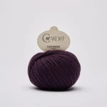 Włóczka Cardiff Cashmere Classic 601 / uva / bakłażan